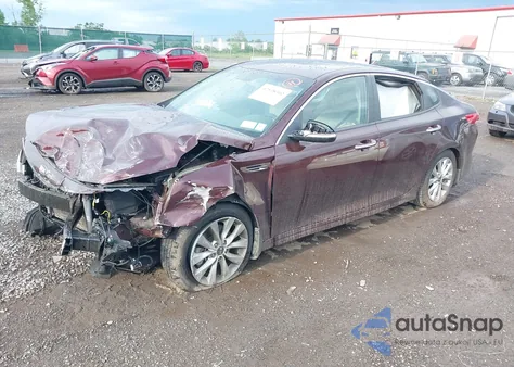 2018 Kia Optima Lx из США, поврежденный, VIN 5XXGT4L35JG268917